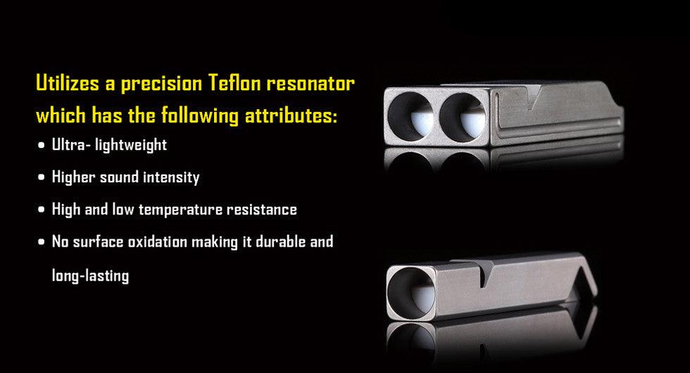 Titanium Whistle NWS10 - 120db - Nitecore Singapore