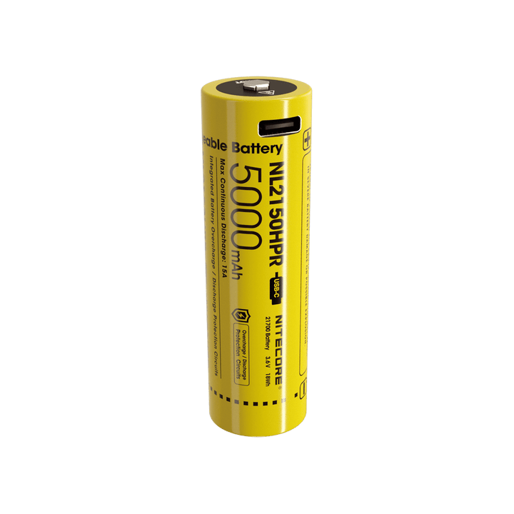 NL2150HPR (21700 - 5000mAh - 15A) - Nitecore Singapore