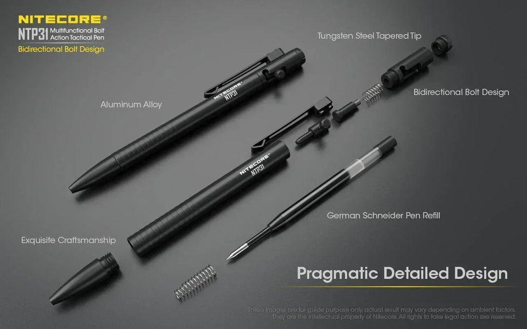 Bolt Action Pen NTP31 - Nitecore Singapore