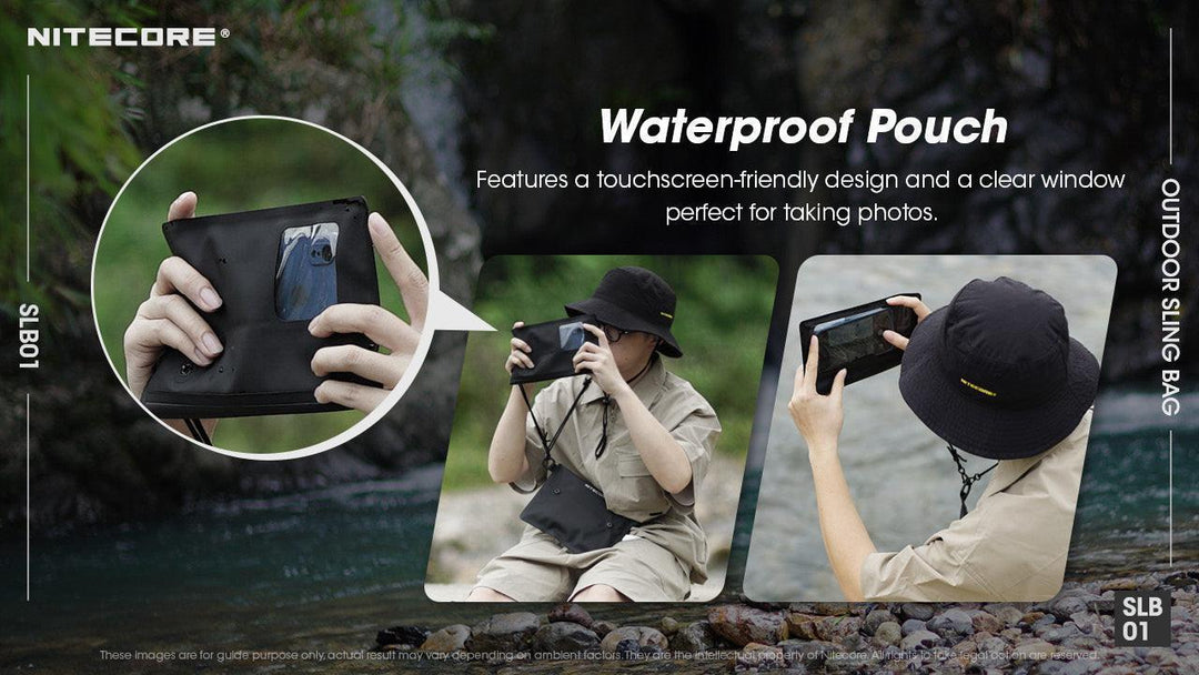 SLB01 Waterproof Pouch - 1L Capacity - Nitecore Singapore