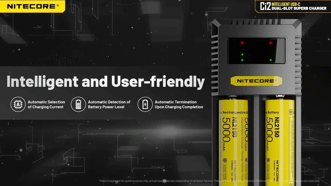 Ci2 Charger (USB-C 3A 18W) - Nitecore Singapore