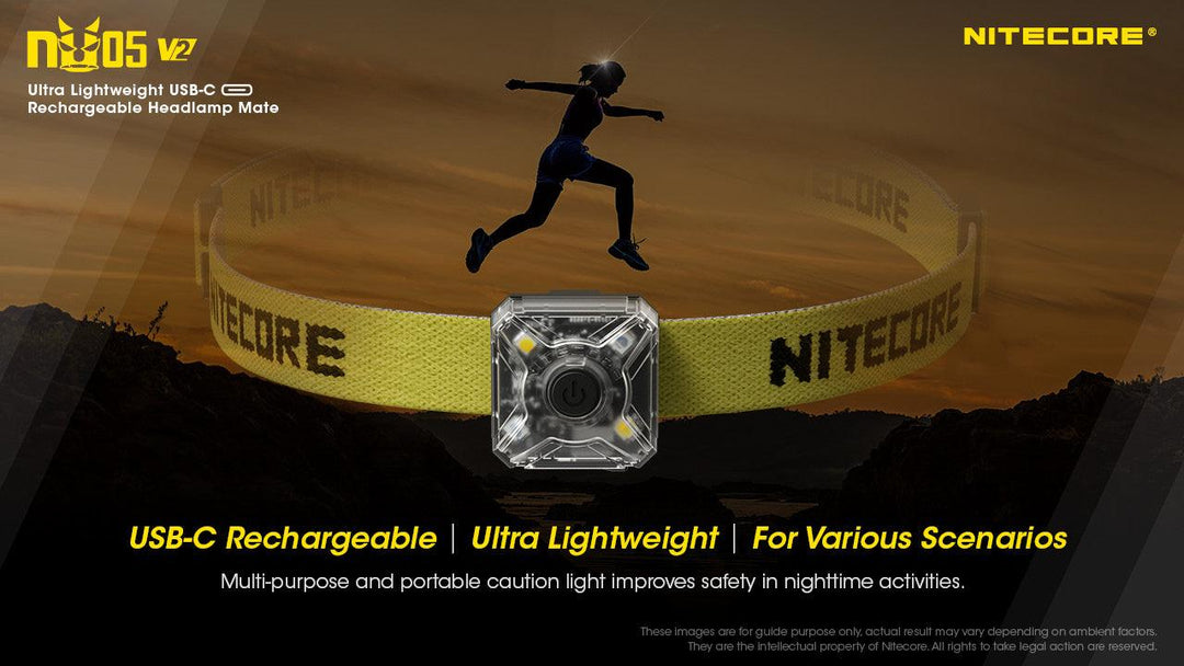 NU05 V2 KIT - 40 lumens - Nitecore Singapore
