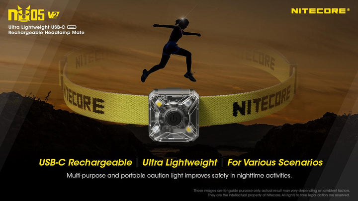 NU05 V2 KIT - 40 lumens - Nitecore Singapore