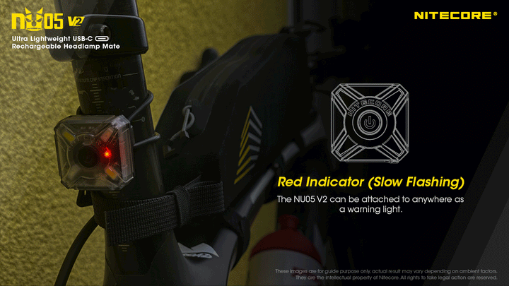NU05 V2 KIT - 40 lumens - Nitecore Singapore