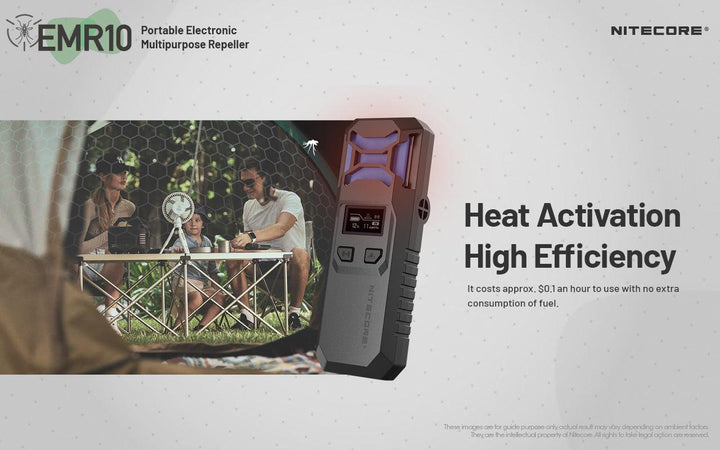 EMR10 Electronic Mosquito Repellent - Nitecore Singapore