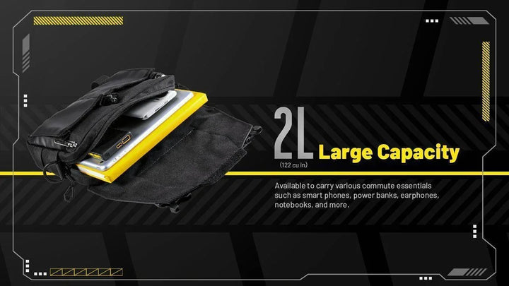 SLB05 Modular Sling Bag - 2L Capacity - Nitecore Singapore