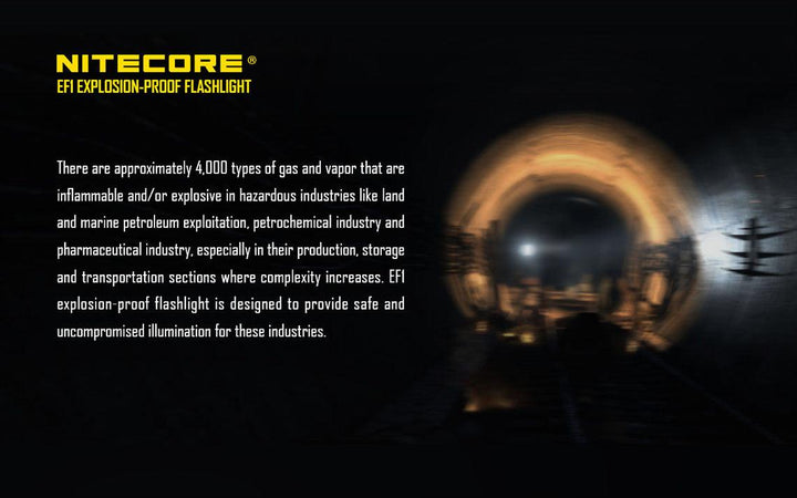 EF1 - 830 lumens - Nitecore Singapore