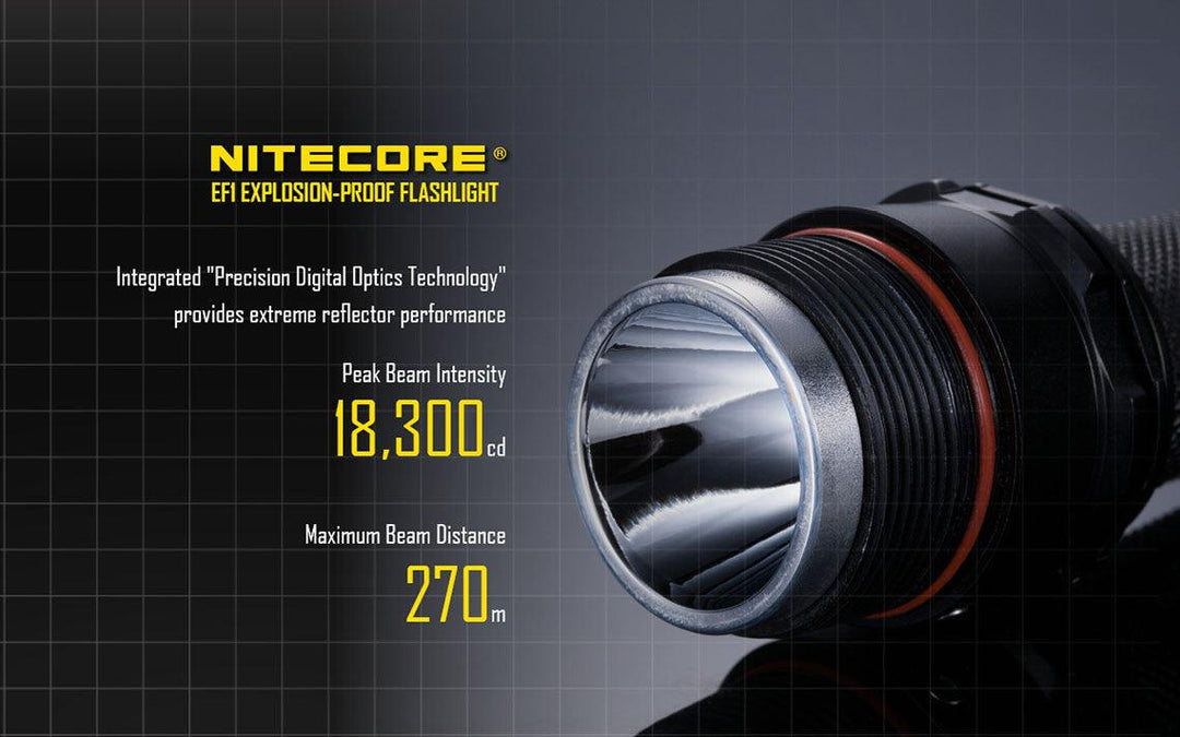 EF1 - 830 lumens - Nitecore Singapore
