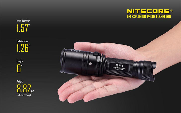 EF1 - 830 lumens - Nitecore Singapore
