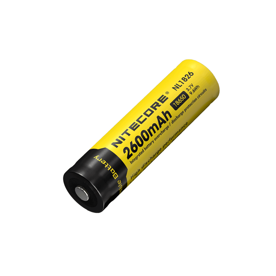 NL1826 (18650 - 2600mAh - 2A) – Nitecore Singapore