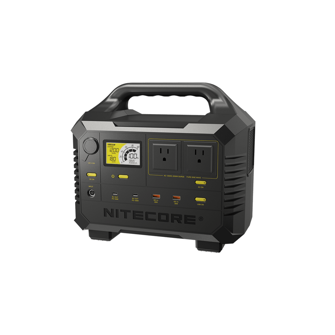 NES1200 (1252.8Wh) Portable Power Station - Nitecore Singapore