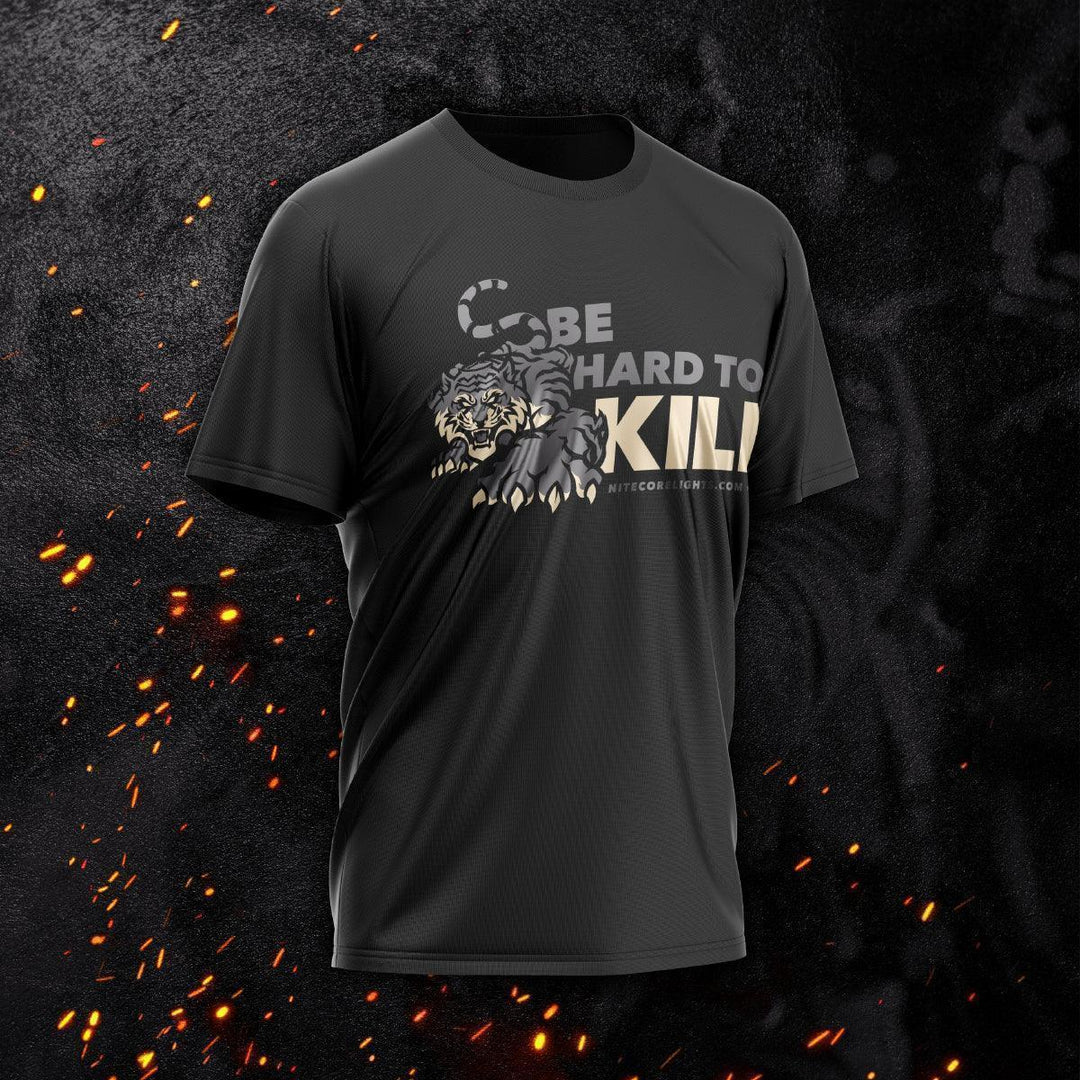 'Hard To Kill' Dri-Fit Shirt - Tiger - Nitecore Singapore
