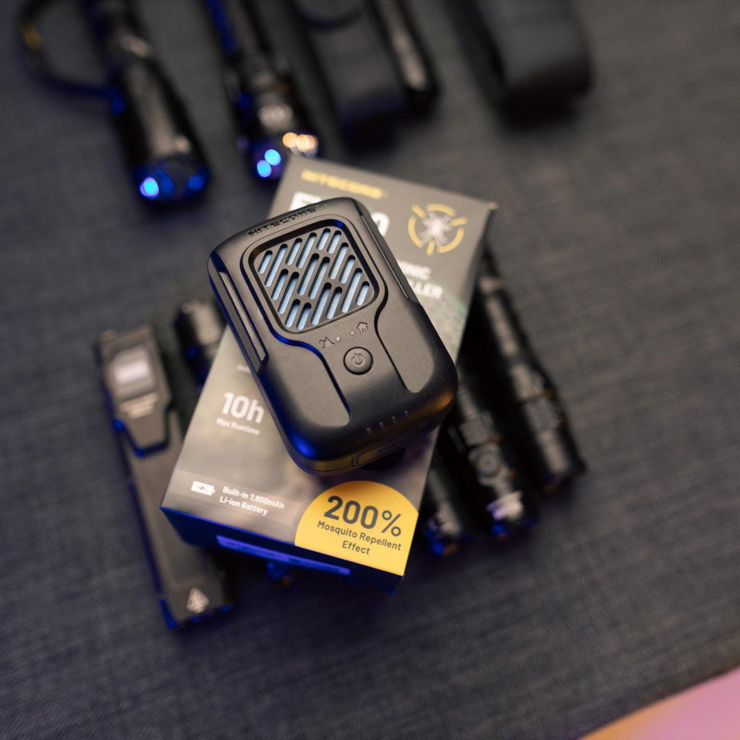 This is the new Nitecore EMR40 mosquito repellent. - Nitecore Singapore
