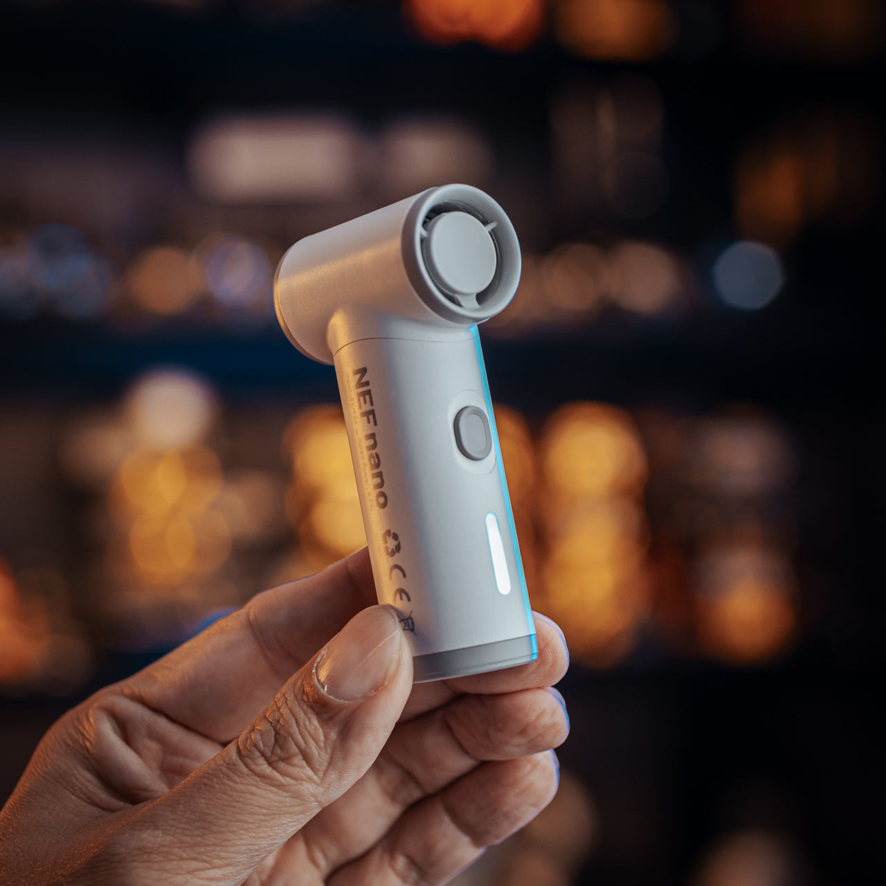 NEF Nano - Palm-Sized High-Speed Handheld Fan – Nitecore Singapore