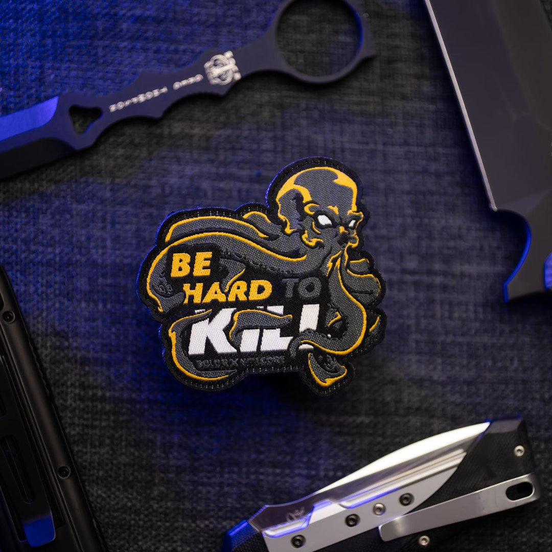 'Hard To Kill' KRAKEN (BLACKOUT) Patch - Nitecore Singapore