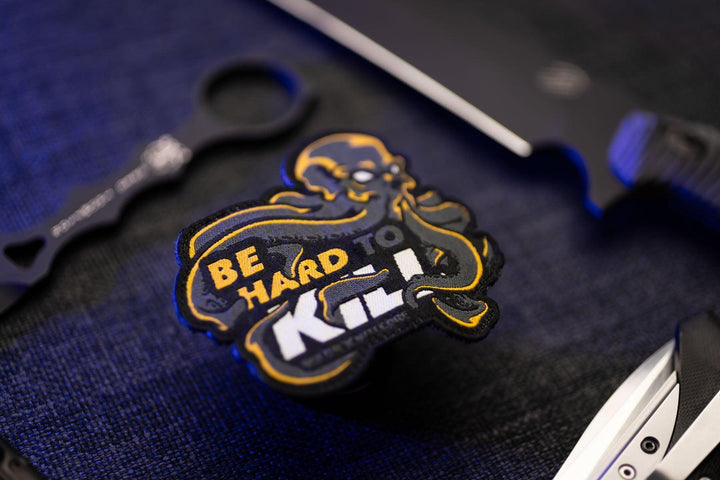 'Hard To Kill' KRAKEN (BLACKOUT) Patch - Nitecore Singapore