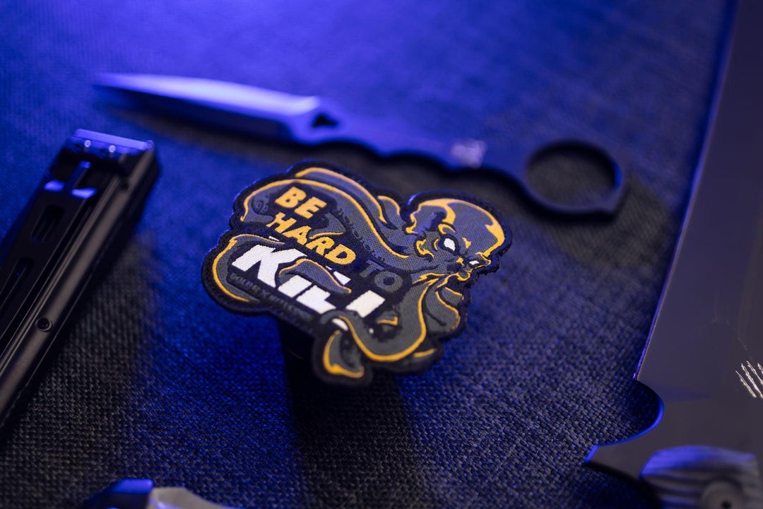 'Hard To Kill' KRAKEN (BLACKOUT) Patch - Nitecore Singapore