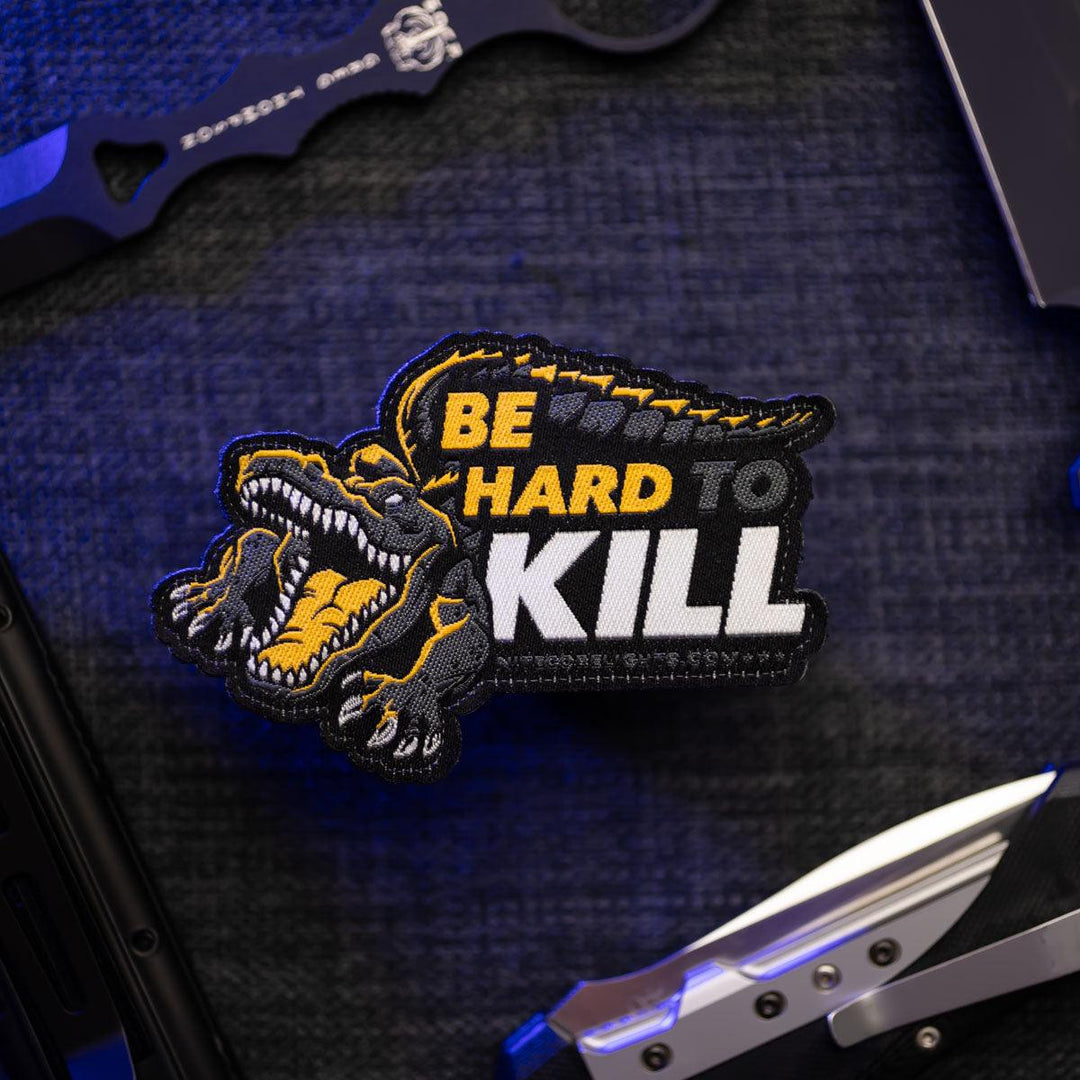 'Hard To Kill' IMPERATOR CROC Patch - Nitecore Singapore
