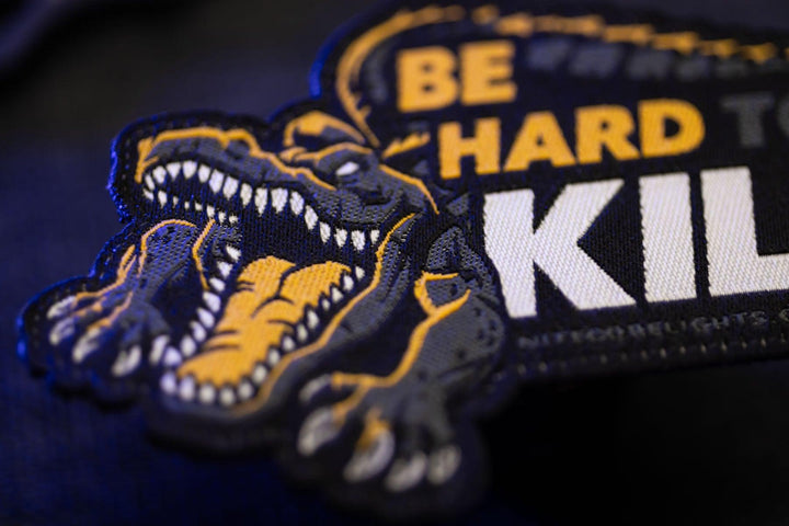'Hard To Kill' IMPERATOR CROC Patch - Nitecore Singapore