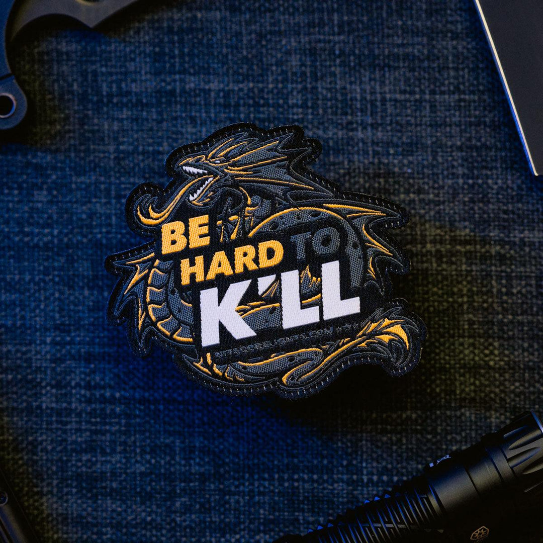 'Hard To Kill' FROST DRAGON Patch - Nitecore Singapore