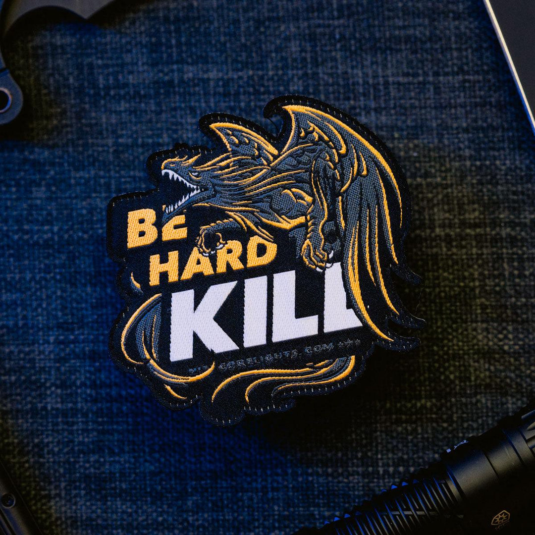 'Hard To Kill' TEMPEST DRAGON Patch - Nitecore Singapore