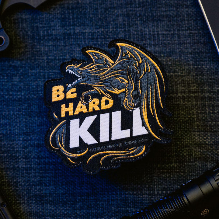 'Hard To Kill' TEMPEST DRAGON Patch - Nitecore Singapore