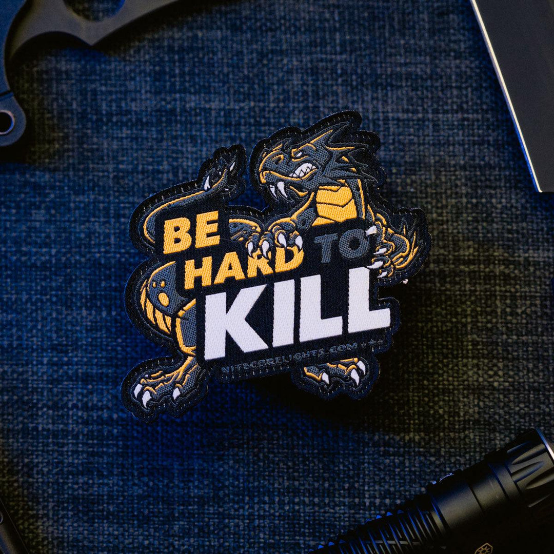 'Hard To Kill' TERRA DRAGON Patch - Nitecore Singapore