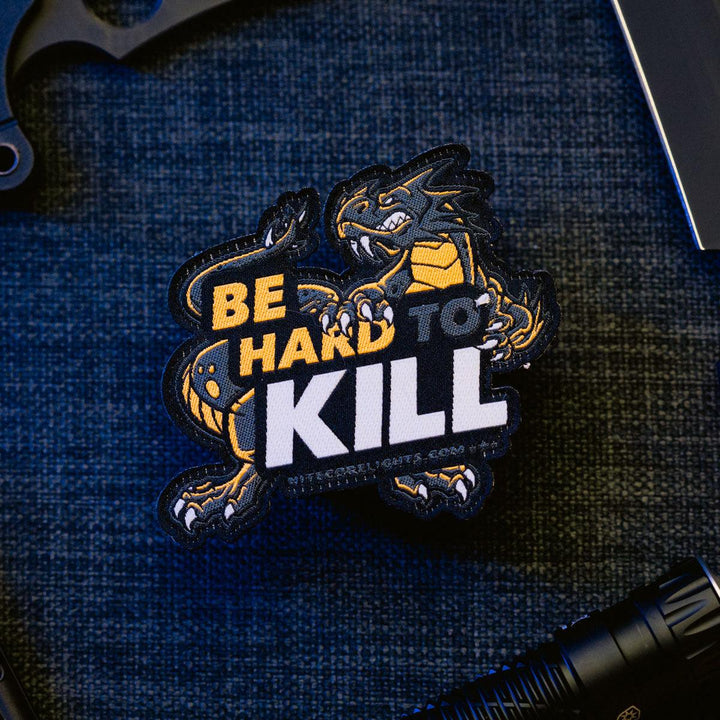 'Hard To Kill' TERRA DRAGON Patch - Nitecore Singapore
