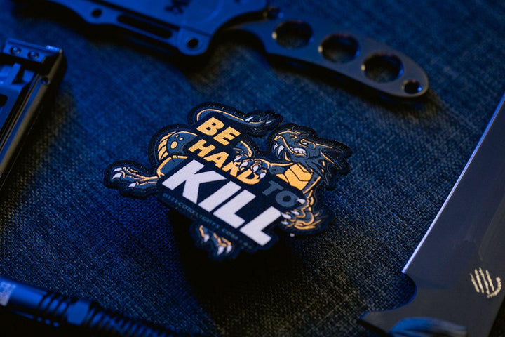 'Hard To Kill' TERRA DRAGON Patch - Nitecore Singapore