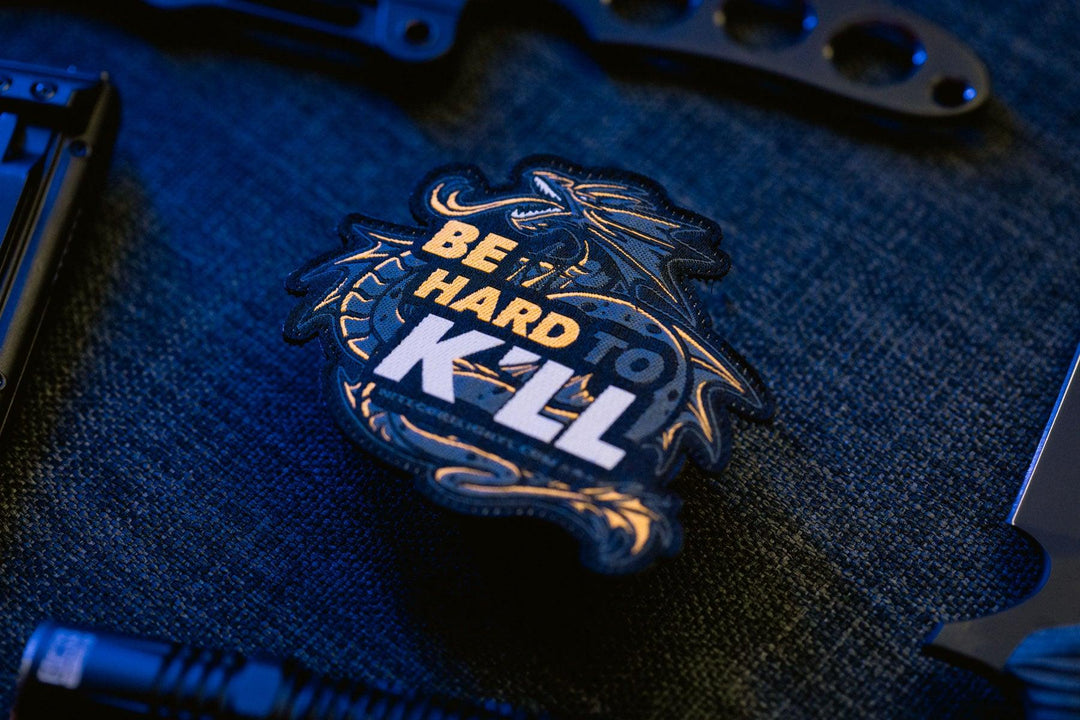 'Hard To Kill' FROST DRAGON Patch - Nitecore Singapore