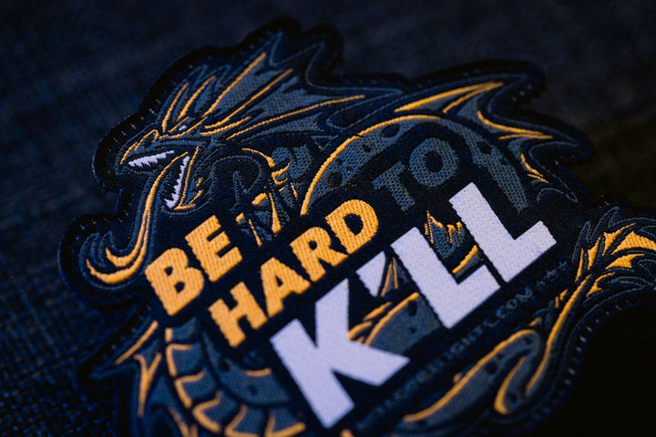'Hard To Kill' FROST DRAGON Patch - Nitecore Singapore