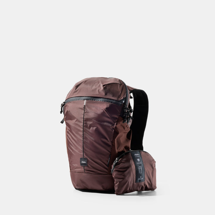 Matador 18L Zipper Packable Backpack - Garnet - view 1