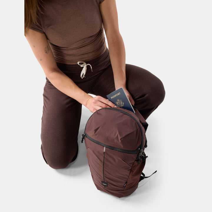 Matador 18L Zipper Packable Backpack - Garnet - view 6