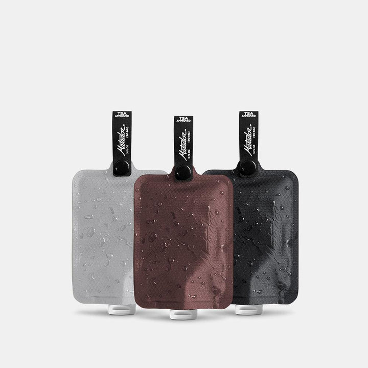 FlatPak™ Toiletry Bottles - 3 Pack (Warm-Multi) - Nitecore Singapore