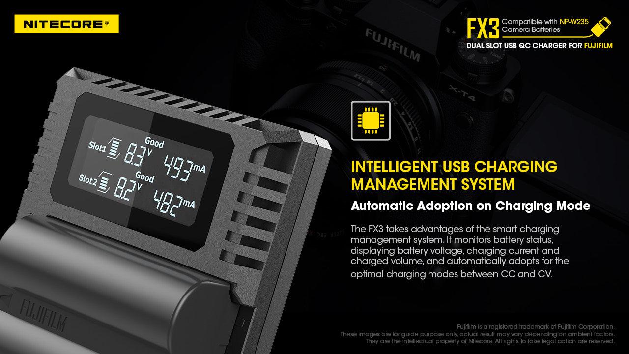 Nitecore FX3 Charger - Thumbnail 4