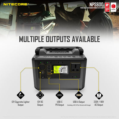 NPS600 (594Wh) Portable Power Station