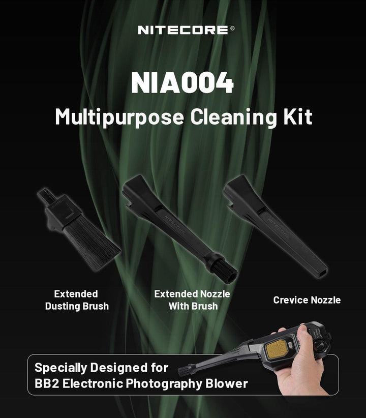 BB2 Multipurpose Cleaning Kit - Nitecore Singapore