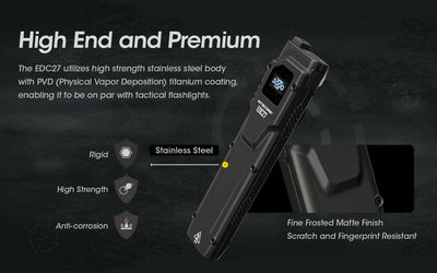 EDC27 - 3000 lumens (Bundle)