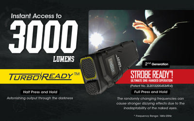 EDC27 - 3000 lumens (Bundle)