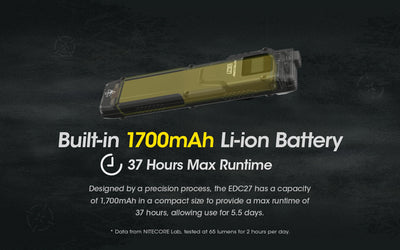EDC27 - 3000 lumens (Bundle)