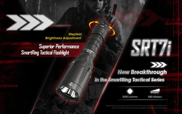 SRT7i - 3000 lumens - Nitecore Singapore