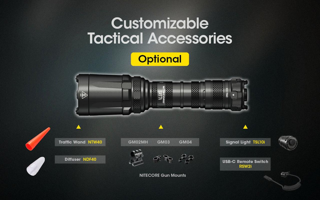 SRT7i - 3000 lumens - Nitecore Singapore