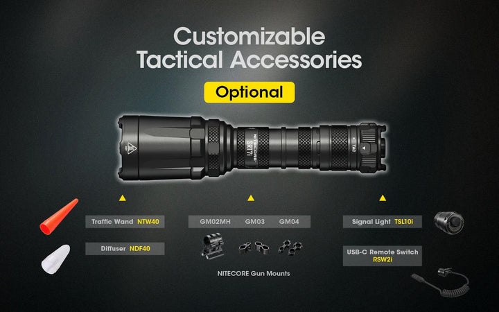 SRT7i - 3000 lumens - Nitecore Singapore