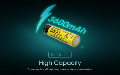 NL1836HP (18650 - 3600mAh - 8A)