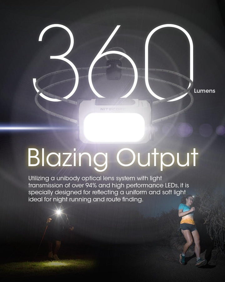 NU21 (Black) - 360 lumens - Nitecore Singapore