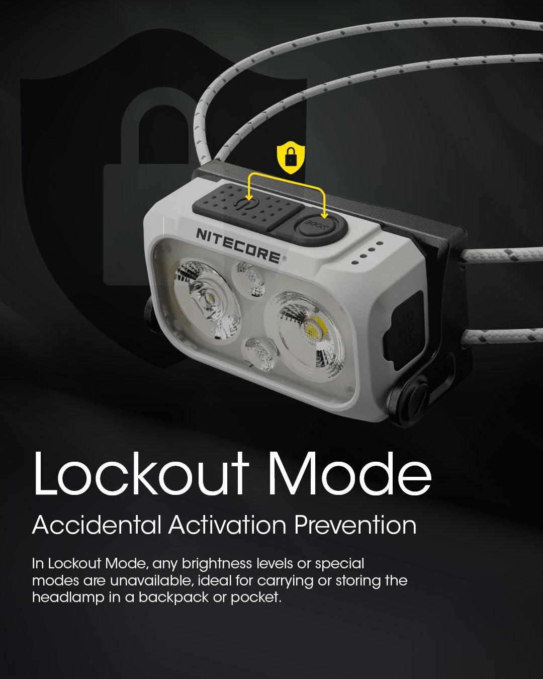 NU21 (Black) - 360 lumens - Nitecore Singapore