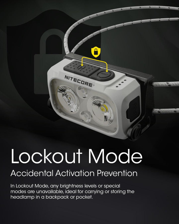 NU21 (Black) - 360 lumens - Nitecore Singapore