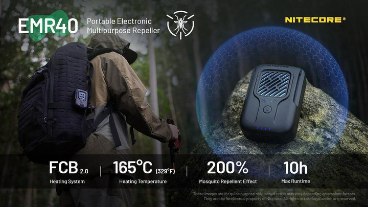 EMR40 Electronic Mosquito Repellent - Nitecore Singapore