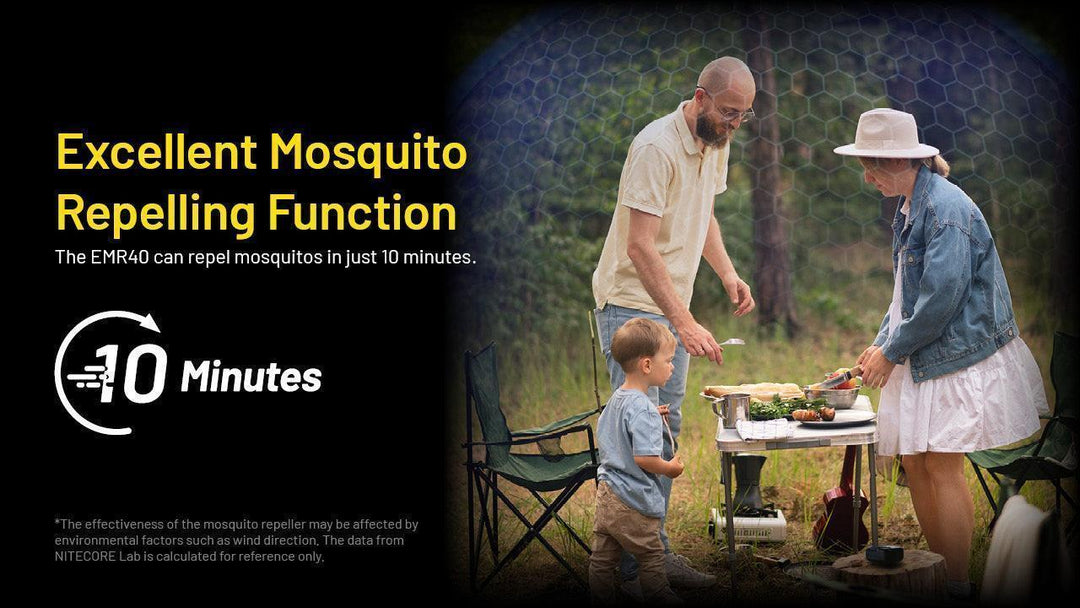 EMR40 Electronic Mosquito Repellent - Nitecore Singapore