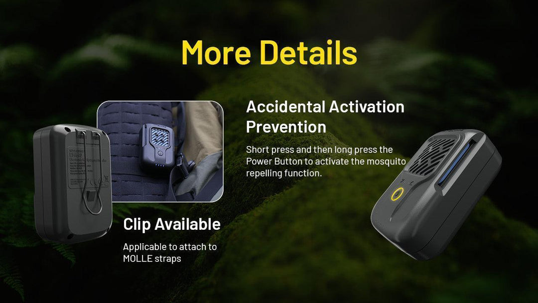 EMR40 Electronic Mosquito Repellent - Nitecore Singapore